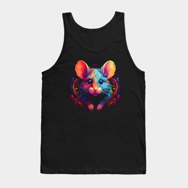 Neon Rodent #3 Tank Top by Everythingiscute